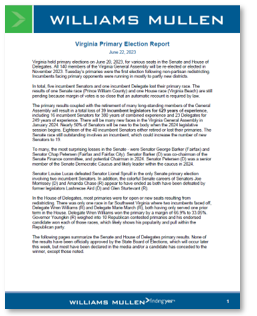 2023 Virginia Primary Election Report