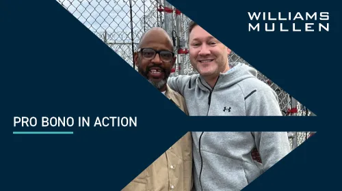 Jerry L. James photo | Williams Mullen Pro Bono 2